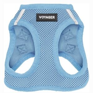 Voyager Step-in Air Dog Harness, Baby blue with Matching Trim, Small NWT